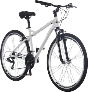 Schwinn Network 3.0 Hybrid 700c 21 Speed 18" Aluminum Frame S4026CAZ - White - Picture 1 of 4