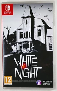 WHITE NIGHT Sealed / IMPERFECT Nintendo Switch Game EU Release, ships from USA - Picture 1 of 9