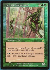 Ambush Commander FOIL Scourge PLD Green Rare MAGIC CARD (ID# 246758) ABUGames