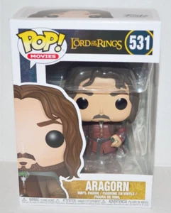 Funko POP! Movies: Lord of The Rings Hobbit Aragorn #531 Vinyl Figure MINT🔥 - Picture 1 of 6