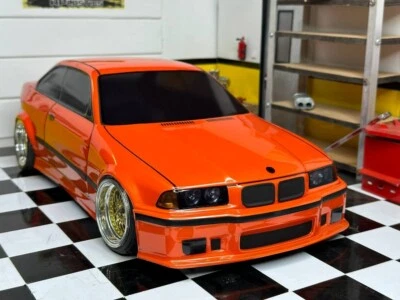 RC Body Car Drift Touring 1:10 BMW 3 E 36 Coupe E36 style APlastics New Shell - Image 1 of 4