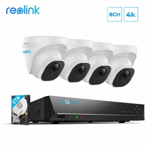 Reolink RLK8-800D4 4K Kit 8MP Caméra pour la Maison et l'Entreprise 8CH NVR - Afbeelding 1 van 12