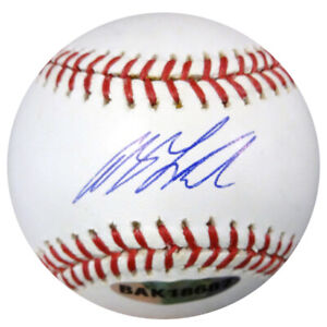 Andy Laroche Autographed Signed MLB Baseball Pirates, Dodgers MLB Holo #BB918190