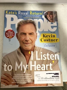 People Magazine, 1. Juli 2024, Kevin Costner, "I Listen To My Heart" - Bild 1 von 2