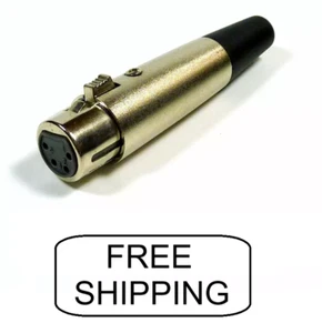 Philmore 4 Pin Female XLR In Line Microphone Connector HEIL Microphone FREE SHIP - Picture 1 of 6