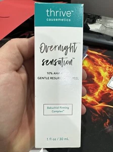 THRIVE CAUSEMETICS Overnight Sensation Gentle Resurfacing Peel Mask 1 oz - Picture 1 of 6