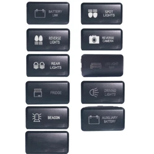 LED Control Switch Button for Toyota FJ Cruiser 07-18 Toyota Hilux KUN26R 05-15 - Picture 1 of 18