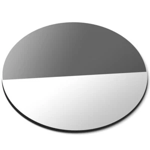 Round Mouse Mat (bw) - Awesome Indonesia Jakarta Indonesia #41806 - Photo 1/8