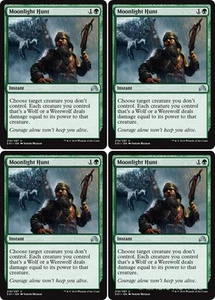 MTG - 4x MOONLIGHT HUNT - Shadows over Innistrad (U) - Picture 1 of 1