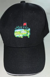 Augusta National Masters Black Golf Hat American Hats Cap PGA New - Picture 1 of 4