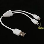 Micro Usb To Usb 2 Port Micro Usb Cable 2 In 1 Cord Cables Wire  Android Phone