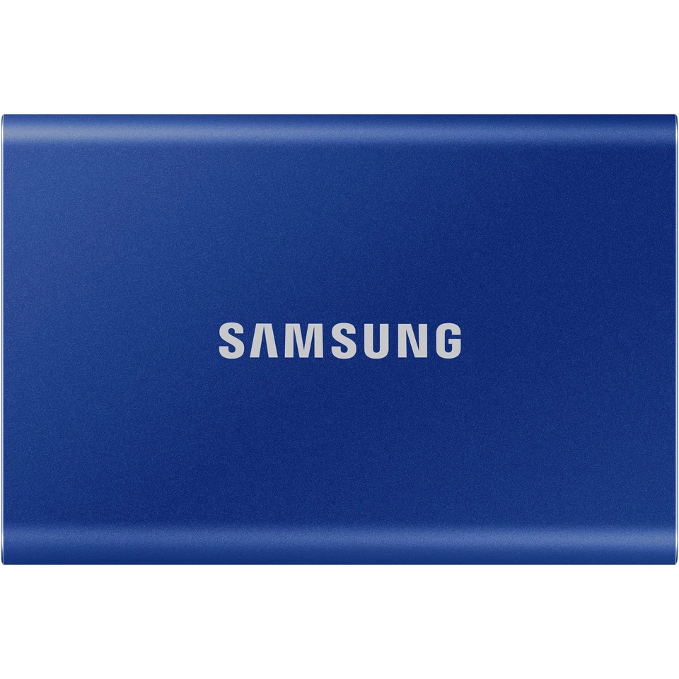 2TB Samsung Portable T7 USB 3.2 Gen2 Blue retail - Bild 1 von 1