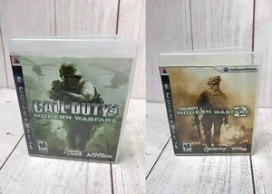 BUNDLE Call of Duty: Modern Warfare 1 + 2 (Sony PlayStation 3) PS3 - TESTED - Picture 1 of 11