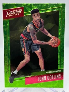 JOHN COLLINS RC 2017 Prestige Micro Etch Rookies #19 GREEN Parallel Rookie - Picture 1 of 2