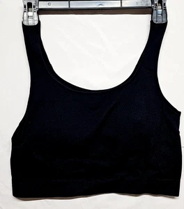 Jockey Sports Bra Black Extra Large Active Wear Jogging, Yoga, Boxing etc. New - Picture 1 of 3