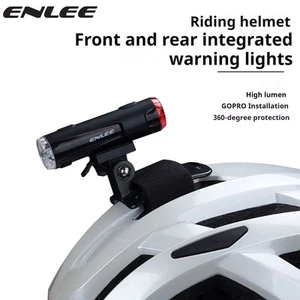 ENLEE Casco de Bicicleta Luz Antorcha USB Recarga Mejor Bicicleta MTB Luz Trasera Delantera - Imagen 1 de 10