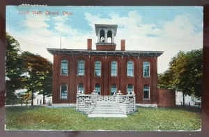 Town Hall, Girard, OH - 1916, Rough Edges, Folds - Picture 1 of 4