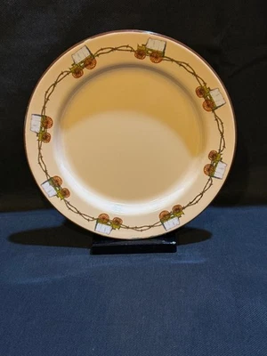 Plato de esmalte de vagón cubierto Western Canyon de mármol raro de colección Foto 1 de 4