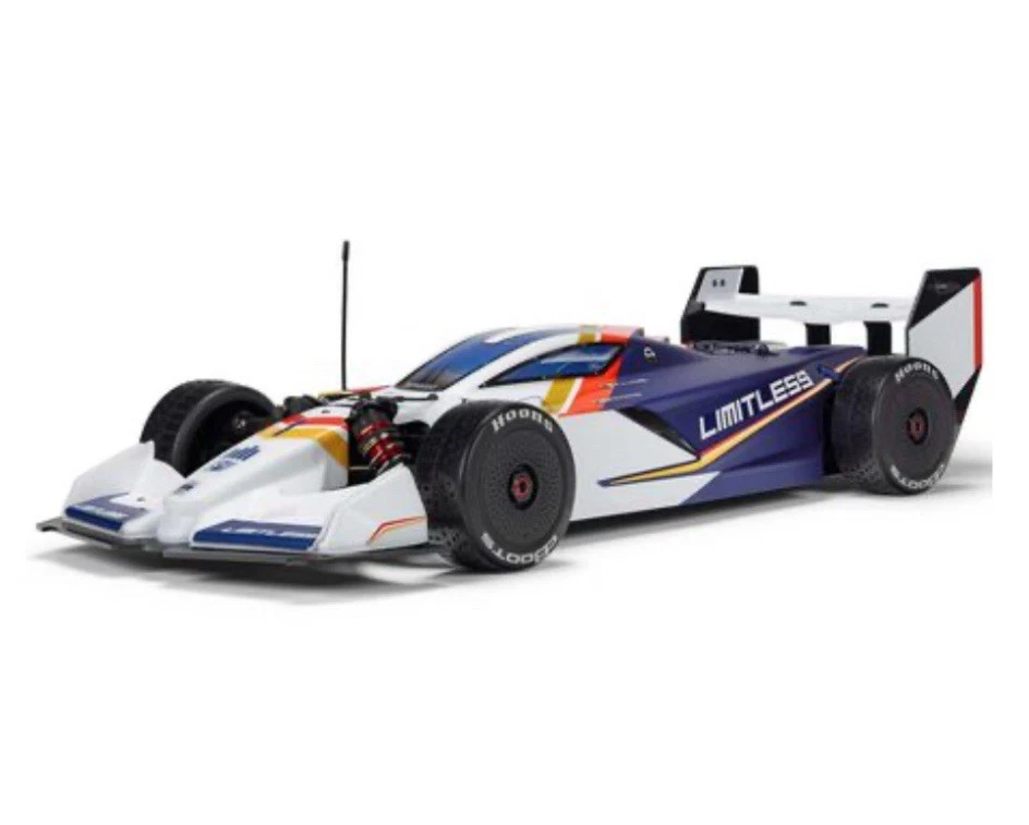 ARA7816T2  1/7 LIMITLESS 8S AVC 4X4 RTR Brushless Street Speed, White/Blue - Image 1 of 1