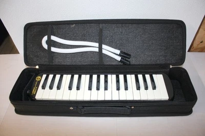 Teclado de piano de 32 teclas Hohner Melodica Student instrumento de viento con estuche Foto 1 de 4
