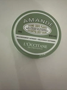 L'OCCITANE Almond Delightful Body Balm 3.4oz Amande Deliciously Softening 100ml - Picture 1 of 2