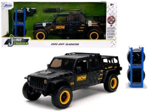 2020 Jeep Gladiator Pickup Truck "B&M" Black with 1/24 Diecast Model Car by Jada - Picture 1 of 1