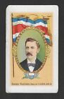 1900 T98 Miller Tobacco Card - Le Roy World Rulers - Costa Rica Large Format