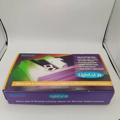 Microtek Scanmaster LightLid 35 mm Filmstrip / Slides Scanner Software - Image 1 of 3