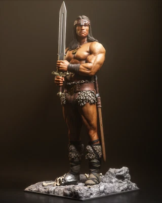 Conan Modello in Resina Stampa 3D da assemblare e dipingere Action Figure - Immagine 1 di 4