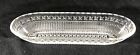Marquis by Waterford Laurence 15.25" Cross & Wedge Cut Crystal Baguette Tray