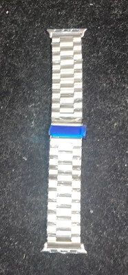 不锈钢 Apple Watch 表带 44 适用于 iWatch Series SE 8 7 6 5 4 3 2 1 — 第 1/4 张图片