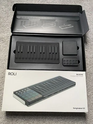 FAULTY ROLI Songmaker Kit : Seaboard Block Keyboard, Light Pad Block, Loop Block - Image 1 of 4