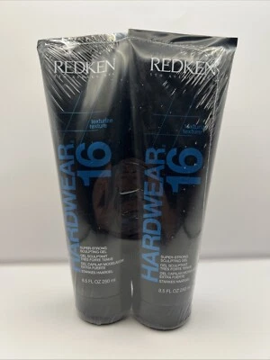 Lot Of 2 REDKEN HARDWEAR 16 SCULPTING GEL 8.5 OZ - Image 1 of 3