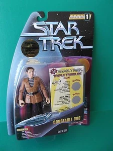 Star Trek Warp Factor Series 1 Constable "ODO" 5"IN FIGURE 1997 PLAYMATES - Picture 1 of 6