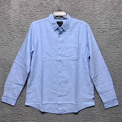 Tavik  Shirt Mens S Small Blue Button Up Long Sleeve  Casual Beach Wear - Image 1 of 4