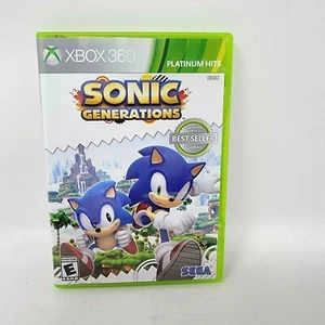 Videojuego Sonic Generations (Microsoft Xbox 360, 2011) completo en caja probado - Imagen 1 de 4