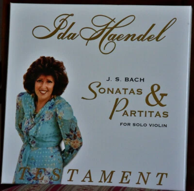 TESTAMENT SBTLP 3090 UK BACH Sonatas & Partitas IDA HAENDEL180g #3LP BOX SET NEW - Image 1 of 3