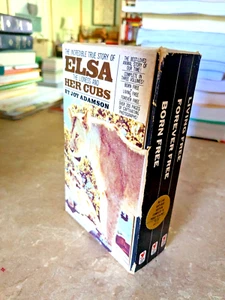 The Incredible True Story of Elsa The Lioness & Her Cubs 3 Books Boxed Set - Imagen 1 de 3