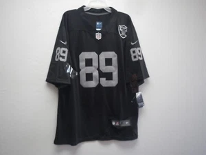 BROCK ALLEN BOWERS #89 LV RAIDERS BLACK NIKE Jersey LARGE - Picture 1 of 4