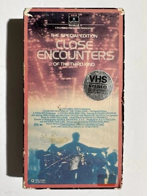 Close Encounters of the Third Kind, 1983 VHS, 1st RCA/Columbia, TESTED, Works - Image 1 of 4