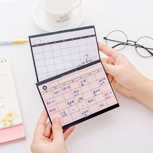 Month Plan NoteBook Desktop Schedule Book Tearable Notebook Plan Notebook