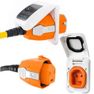CONECTOR SMARTPLUG 30AMP Y ENTRADA NO METÁLICA BLANCO - Imagen 1 de 1