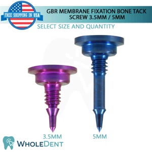 GBR Bon Tack Screw Pin Titanium Mesh Membrane Fixation, Dental Im plant Tac - Picture 1 of 5