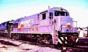 ORIGINAL KODACHROME SLIDE SEABOARD SYSTEM U-30B #5532 JACKSONVILLE, FL NOV 1983 - Picture 1 of 1
