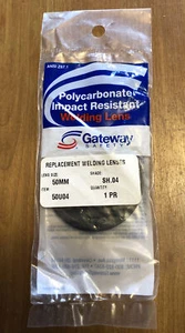 Welding Goggle Lenses # 4 Shade 50MM Round Polycarbonate Impact Resistant - Picture 1 of 3