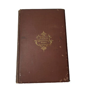 Harriet Beecher STOWE / Religious Poems HC  1867  Welch, Bigelow, & co CAMBRIDGE - Image 1 of 4