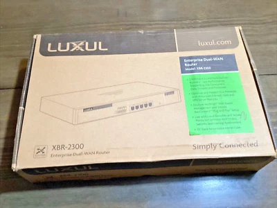 Luxul XBR-2300 Enterprise Dual WAN Router  PRE-OWNED - Image 1 of 4