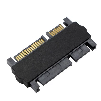 New SATA 22Pin Male to 22Pin Male Adapter Connector Components Fittings - Image 1 of 4