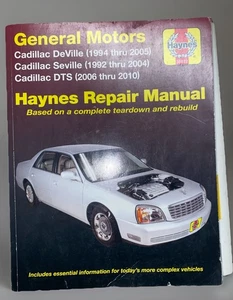Haynes 38032 Repair Manual Cadillac Deville 1994-2005 Seville 1992-2004 - Bild 1 von 3