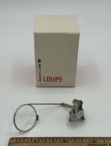 Bausch & Lomb Eyeglass Loupe 3x Magnification Clip On 81 41 17 USA New Old Stock - Picture 1 of 7